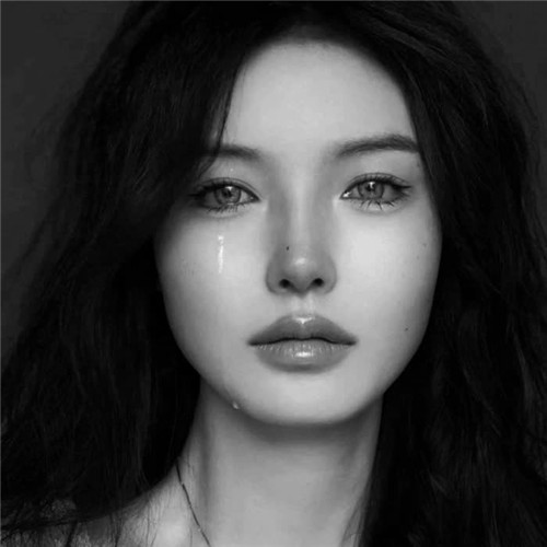 黑白伤感emo风高冷头像合集，小众高级感氛围感拉满！ 其它头像 第97张