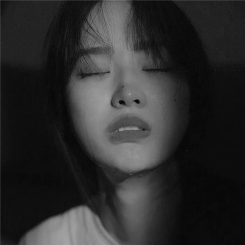 超绝！最伤感扎心黑白头像图片大集合 其它头像 第13张