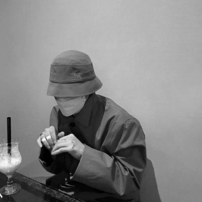 超A冷酷霸气男生黑白头像！暗黑系 / 拽酷 / 高冷风格全覆盖 男生头像 第16张