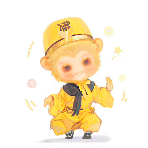 萌翻啦!手绘Q版可爱孙悟空卡通头像大集合 其它头像 第1张 萌翻啦!手绘Q版可爱孙悟空卡通头像大集合 其它头像 第1张