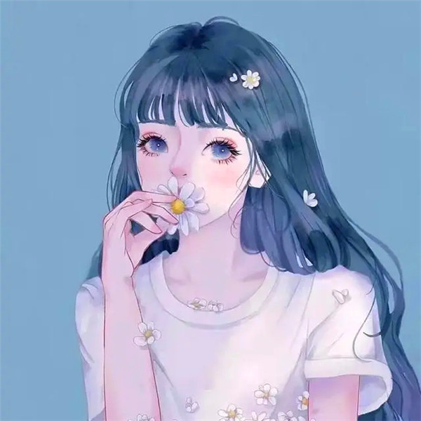 小众ins风超耐看女生手绘头像集合！被狠狠拿捏 女生头像 第12张
