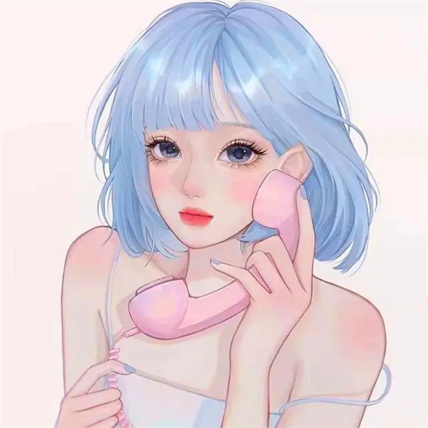 小众ins风超耐看女生手绘头像集合！被狠狠拿捏 女生头像 第16张