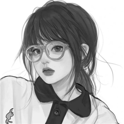 黑白世界里的慵懒冷淡风女生头像✨ 女生头像 第5张