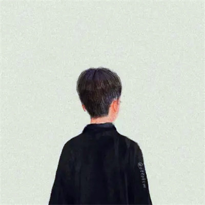 超绝的背影男生头像图片合集 男生头像 第32张