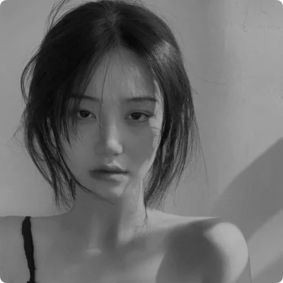 酷飒来袭！黑白高级感女生头像大全 女生头像 第62张