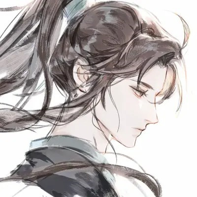 仙气炸裂！100张绝版古风男头像合集，高清无水印，古风圈私藏级颜值暴击！ 男生头像 第20张
