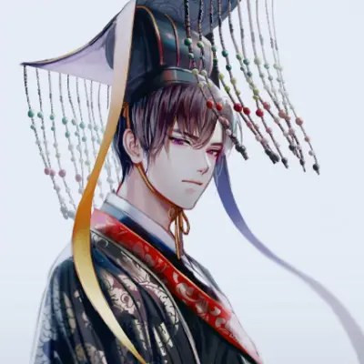 仙气炸裂！100张绝版古风男头像合集，高清无水印，古风圈私藏级颜值暴击！ 男生头像 第46张