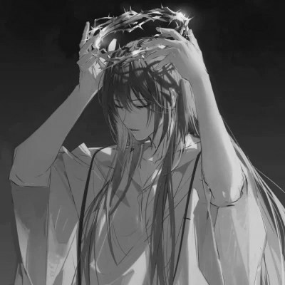 黑白古风男生头像高清，精选好看的水墨风侠客 / 书生头像图片合集 男生头像 第16张