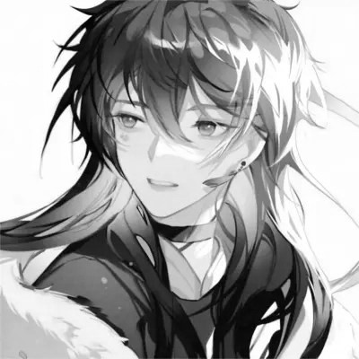 黑白古风男生头像高清，精选好看的水墨风侠客 / 书生头像图片合集 男生头像 第13张
