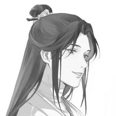 黑白古风男生头像高清，精选好看的水墨风侠客 / 书生头像图片合集 男生头像 第46张
