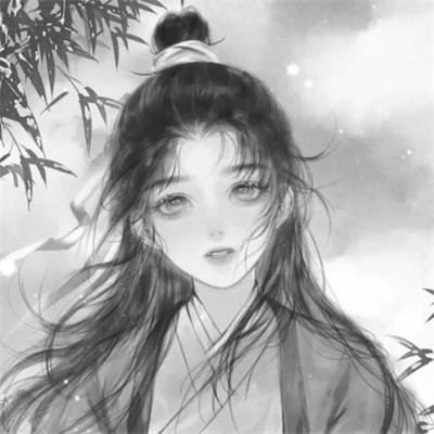 超酷古风黑白系动漫武侠男生头像来袭 男生头像 第31张