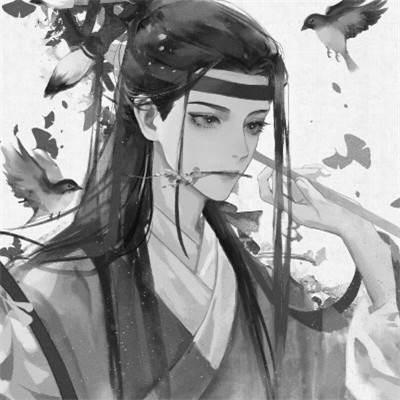 超酷古风黑白系动漫武侠男生头像来袭 男生头像 第59张