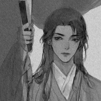 超酷古风黑白系动漫武侠男生头像来袭 男生头像 第99张