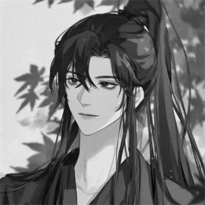 超帅的黑白古风男生头像,被帅晕