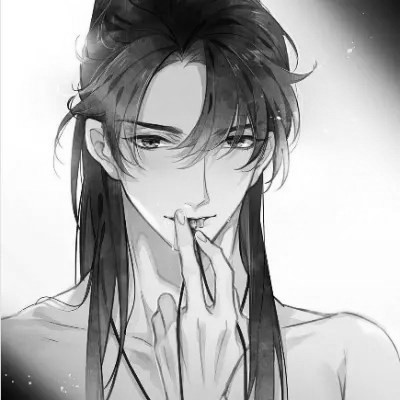 超帅的黑白古风男生头像，被帅晕 男生头像 第7张
