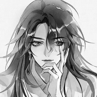 超帅的黑白古风男生头像，被帅晕 男生头像 第10张