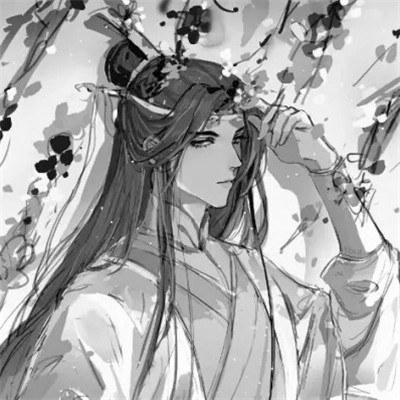 超帅的黑白古风男生头像，被帅晕 男生头像 第11张