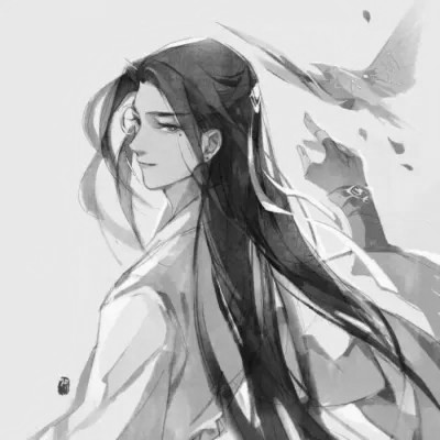超帅的黑白古风男生头像，被帅晕 男生头像 第30张
