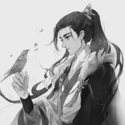 超帅的黑白古风男生头像，被帅晕 男生头像 第40张