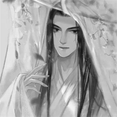 超帅的黑白古风男生头像，被帅晕 男生头像 第41张