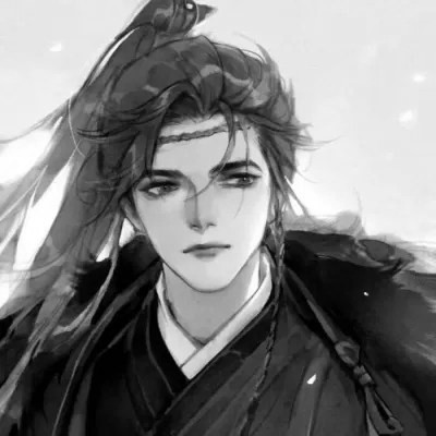 超帅的黑白古风男生头像，被帅晕 男生头像 第80张