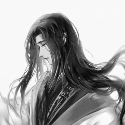 超帅的黑白古风男生头像，被帅晕 男生头像 第98张