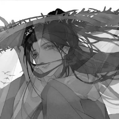 超帅的黑白古风男生头像，被帅晕 男生头像 第89张