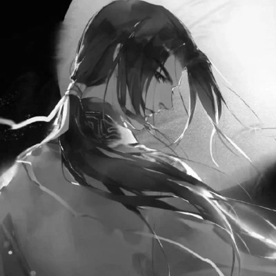 被黑白古风漫画男生头像狠狠拿捏 男生头像 第10张