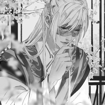 被黑白古风漫画男生头像狠狠拿捏 男生头像 第24张