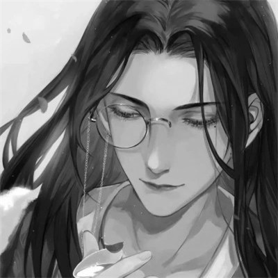 被黑白古风漫画男生头像狠狠拿捏 男生头像 第20张