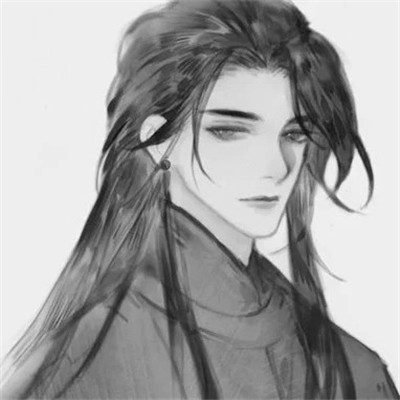 被黑白古风漫画男生头像狠狠拿捏 男生头像 第25张