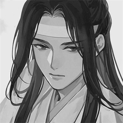 被黑白古风漫画男生头像狠狠拿捏 男生头像 第27张