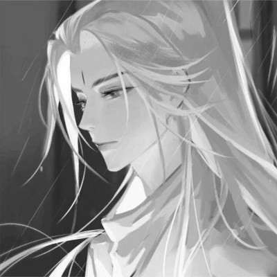 被黑白古风漫画男生头像狠狠拿捏 男生头像 第26张