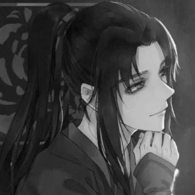 被黑白古风漫画男生头像狠狠拿捏 男生头像 第49张