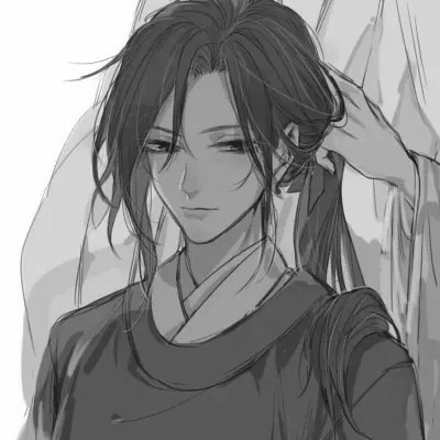 被黑白古风漫画男生头像狠狠拿捏 男生头像 第39张