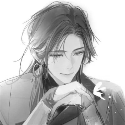 被黑白古风漫画男生头像狠狠拿捏 男生头像 第48张
