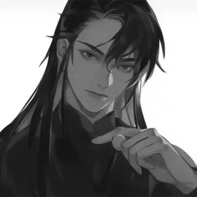 被黑白古风漫画男生头像狠狠拿捏 男生头像 第41张