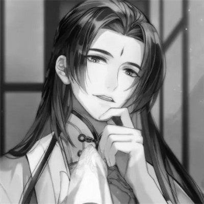 被黑白古风漫画男生头像狠狠拿捏 男生头像 第56张