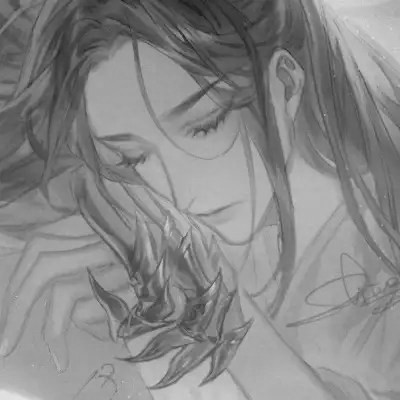 被黑白古风漫画男生头像狠狠拿捏 男生头像 第79张