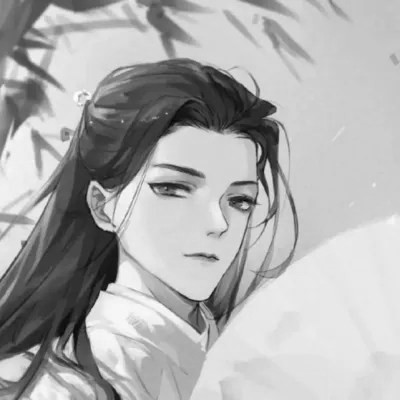 被黑白古风漫画男生头像狠狠拿捏 男生头像 第72张