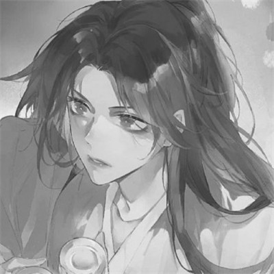 被黑白古风漫画男生头像狠狠拿捏 男生头像 第77张