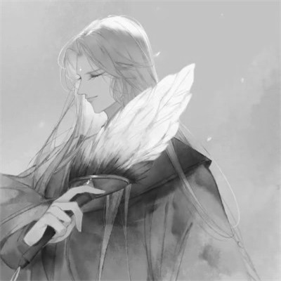 被黑白古风漫画男生头像狠狠拿捏 男生头像 第84张