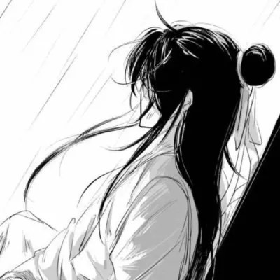 被黑白古风漫画男生头像狠狠拿捏 男生头像 第95张