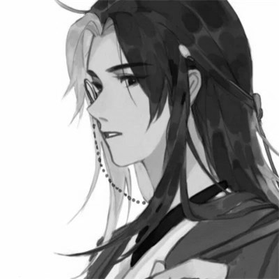 被黑白古风漫画男生头像狠狠拿捏 男生头像 第99张