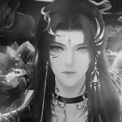 超绝！古风小众黑白男生头像来袭 男生头像 第13张