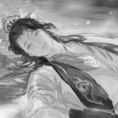 超绝！古风小众黑白男生头像来袭 男生头像 第43张