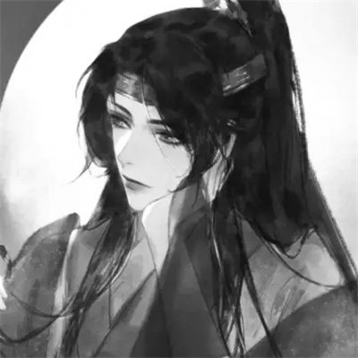 超绝！古风小众黑白男生头像来袭 男生头像 第44张