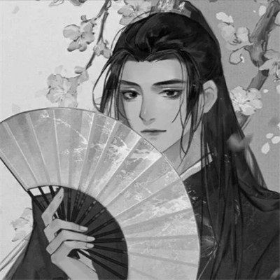 超绝！古风小众黑白男生头像来袭 男生头像 第84张