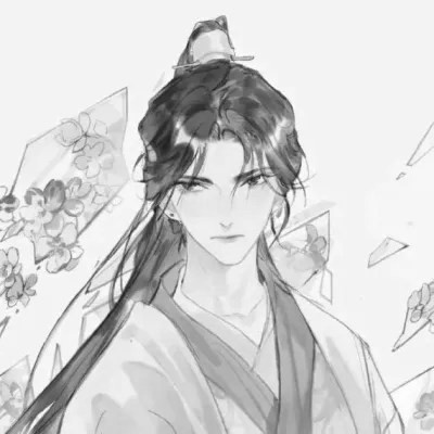 超绝！古风小众黑白男生头像来袭 男生头像 第96张