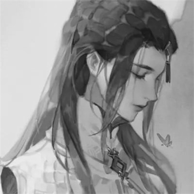 超绝！小众高级感古风动漫男头来袭 男生头像 第63张